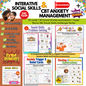 Interactive Social Skills & Anxiety Management Bundle for Children with Autism