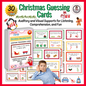 Christmas Guessing Cards for Kids with Autism/ auditory Processing 30 cards