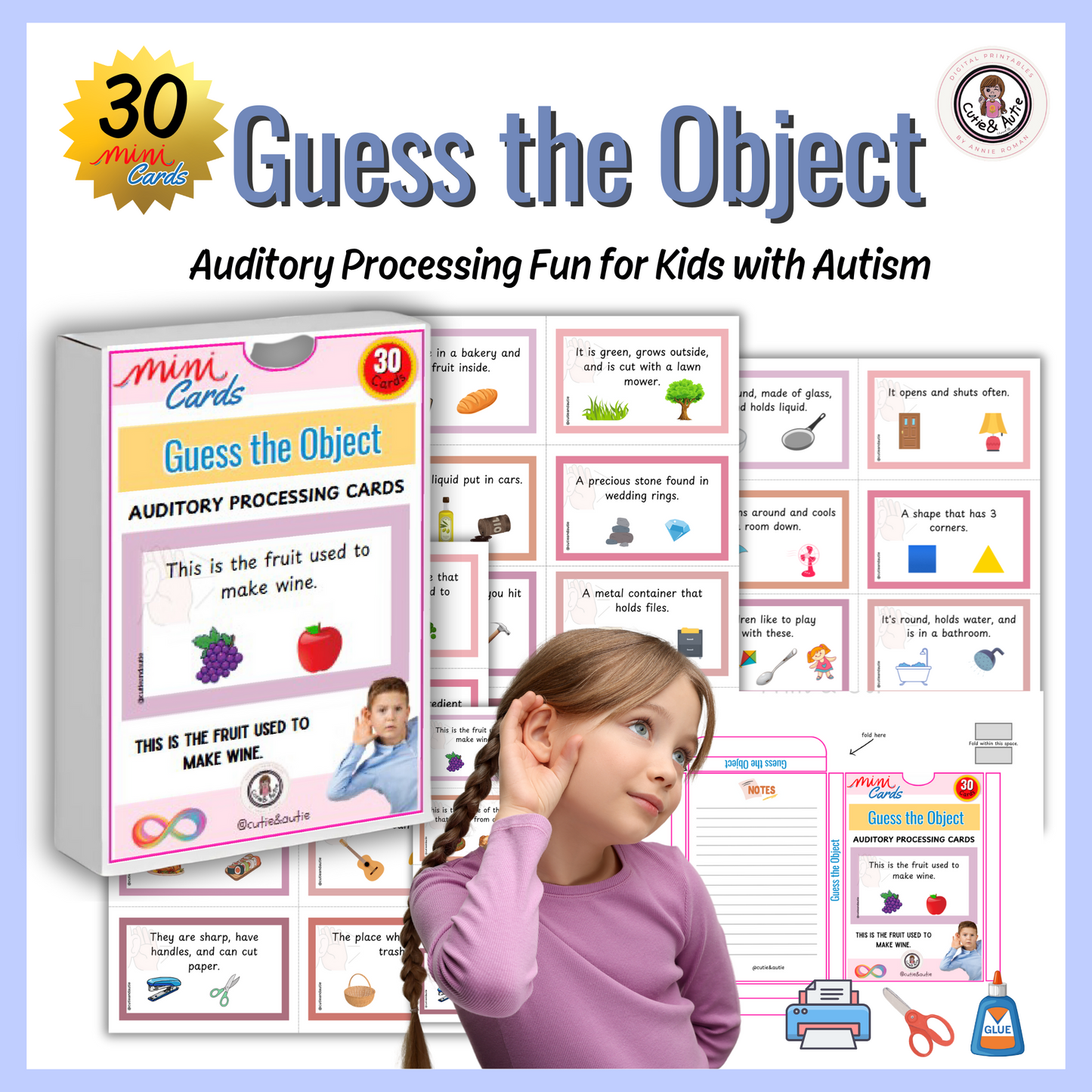 Guess the Object: Auditory Processing Fun for Kids with Autism – Cutie ...