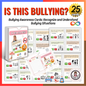 Is This Bullying? Recognition Cards for Kids with Autism - 25 CARDS