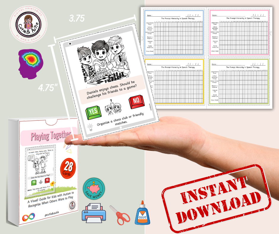 Social Skills and CBT Bundle: The Ultimate Autism Communication & CBT 700 cards